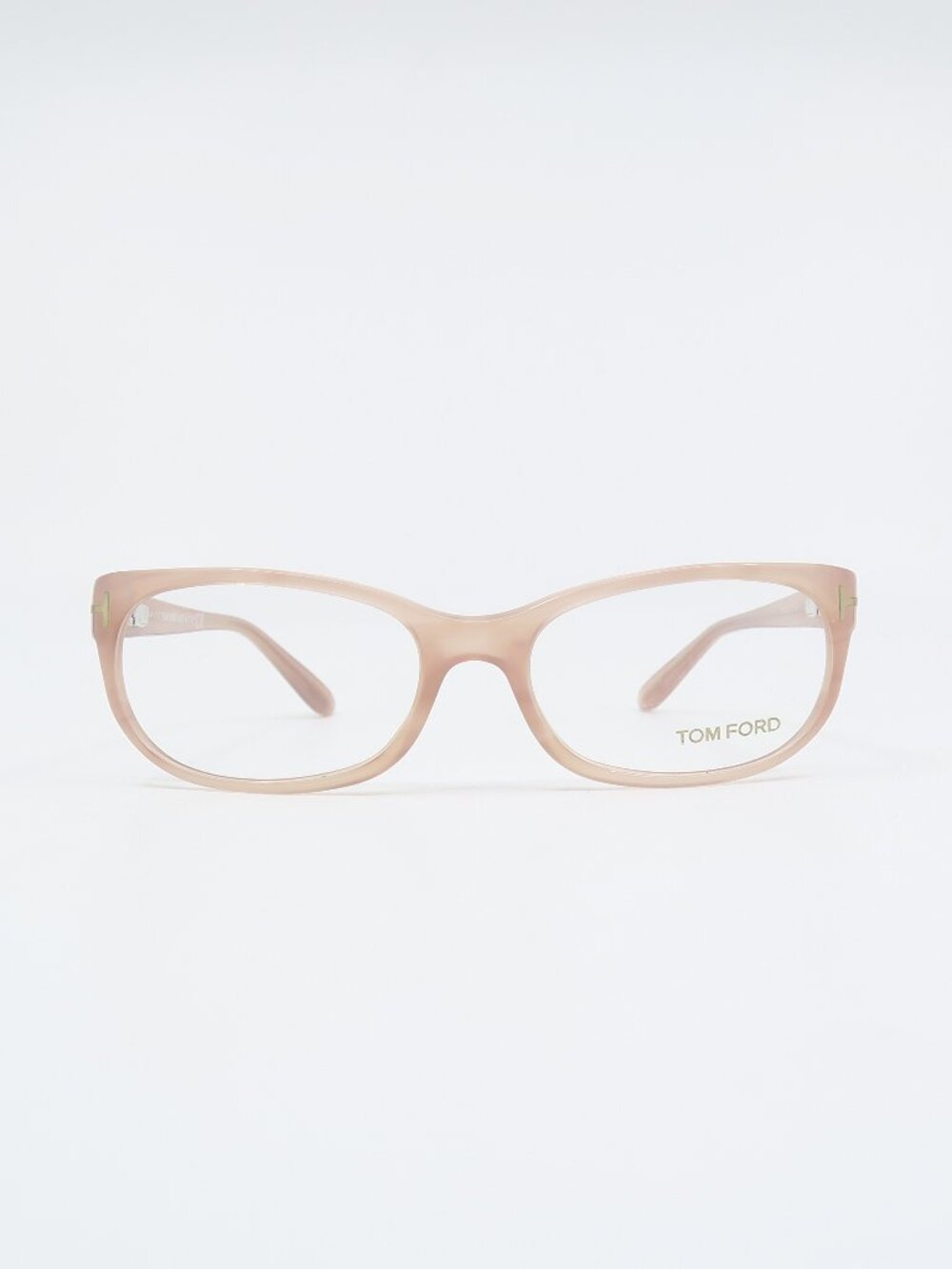 Tom Ford TF 5229 074 54mm Translucent Pink Butterfly New Eyeglasses.